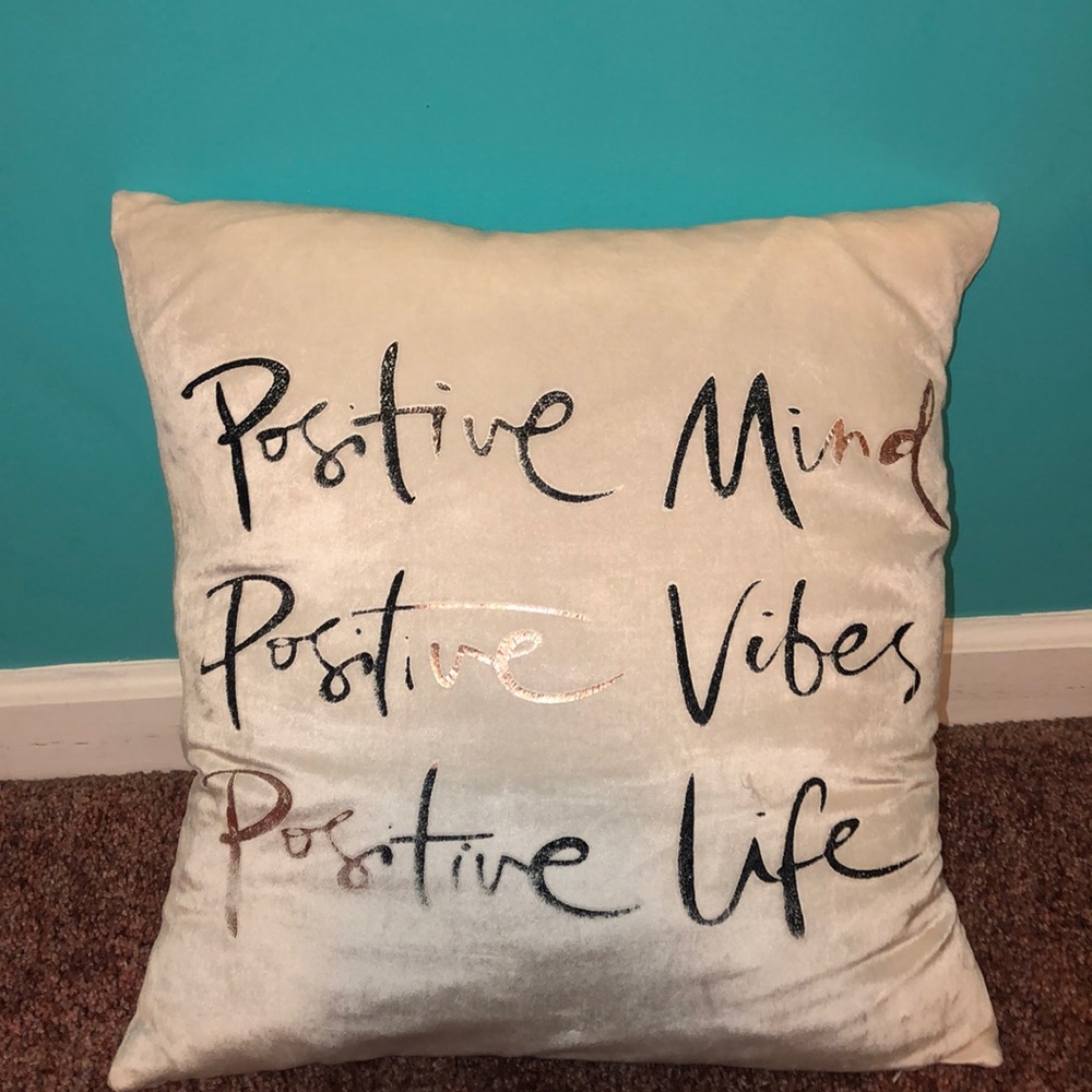 Cream pillow